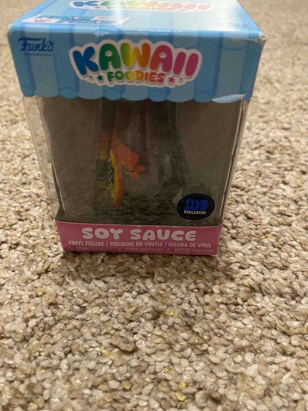 Funko Kawaii Foodies Soy Sauce Figure - Pink, Blue, Yellow